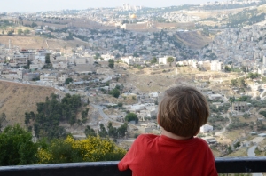 Inspecting Jerusalem from the south 